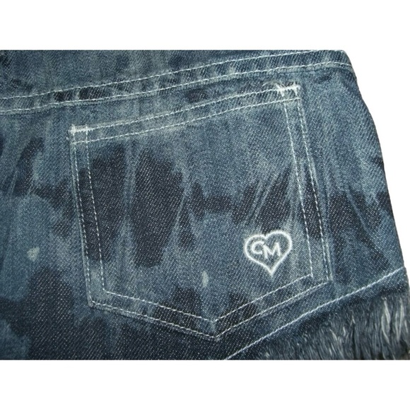 Carmar Shorts LF Bleached Short Festival ALT e-girl Grunge Booty Cut Off Dukes - Picture 13 of 16